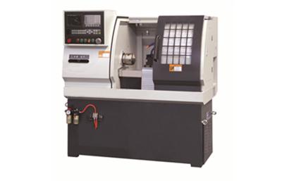 China Hard guide way CNC Computerised Lathe Machine with high rigidity line cutter for sale