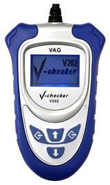 China V-Checker V202 VAG PRO Code Reader V-Checker V202 Can bus OBD2 Scanner Tool +Free shipping for sale