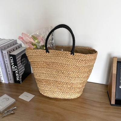 China Others Wholesale Customized Handmade Summer Women Tote Bag Crochet Raffia Woven Crochet Bag Beach Bag For Women Bolsa tejida for sale