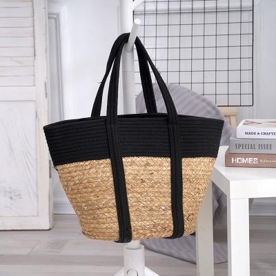 China Fashion Customized Crochet Raffia Tote Bag Net Woven Basic Mesh Crochet Raffia Beach Luxury Handmade Bag For Women Borsa DA spiaggia for sale