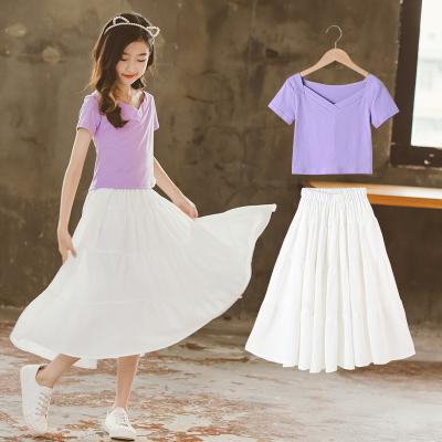 China 2021 China Supply Anti-wrinkle Girls Clothes Princess Summer Casual Dresses 11 Years Wear for sale