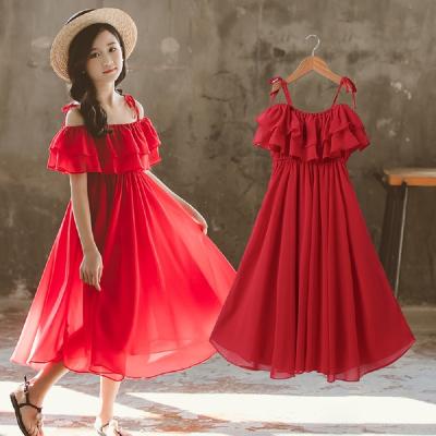 China Anti-wrinkle backless girls clothes dresses clothes 4 year old dresses children girl children for sale