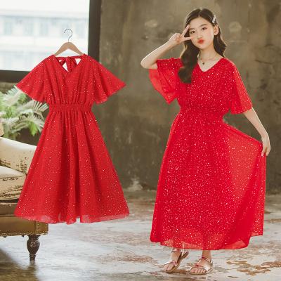 China Online Wholesale Anti-wrinkle Girl Clothes 6-12 Years Old Kids Dress Children Clothes Dress Dress For Girls for sale