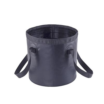 China Viable Low Price Car Wash Bucket Bag For Fishing Waterproof Bucket Travel Storage Foldable Portable Water Bucket for sale