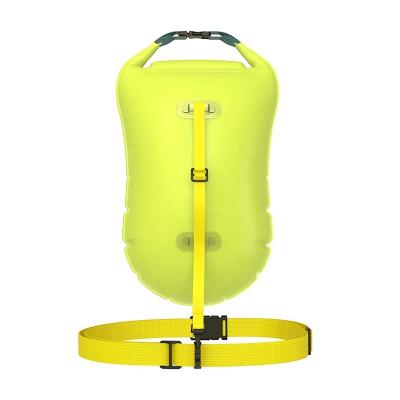 China Sandproof/Swim Buoy Water Sports Safety Waterproof Dustproof Swim Open Float Floats Bag Bothered Inflated Pool Training Aid Tool for sale