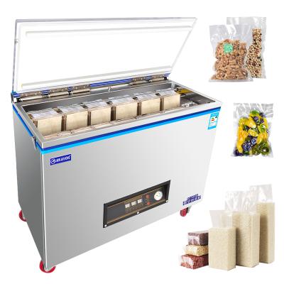 China Automatic Food Vacuum Packing Machine for Medicinal Food Mushroom Rice Coffee Tea Vacuum Sealer Machine for sale