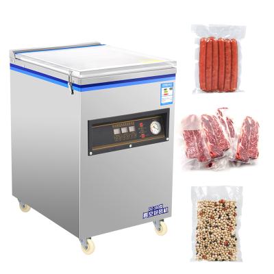 China Automatic Food Vacuum Sealer For Meat Poultry Chicken Seafood Fish Rice Large Space Vacuum Packing Machine for sale