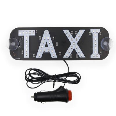 China 99 Taxi Ubers Grab Car Windshield Cab Warning Light Led Taxi Roof Signs USB Windshield Taxi Light L44mm*W40mm for sale