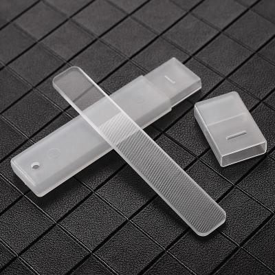 China For Surface High Quality Nano Glass Transparent Corrosive File Etching Nail Folder Nail Folder In Plastic Case Package for sale