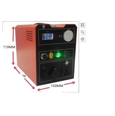 China New product 12V C500W orange power bank panel 500w portable power station type C stationsolar for sale