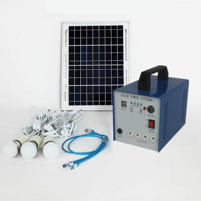 China Outdoor New Product 10W Solar PV Fuse Holder DC Blue Solar Inverter Holder Portable Power Station for sale