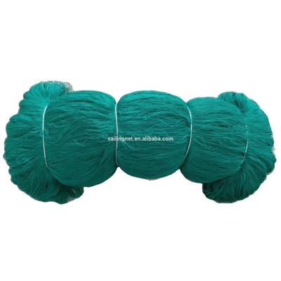 China Multifilament Polyester Green Fishing Net for sale