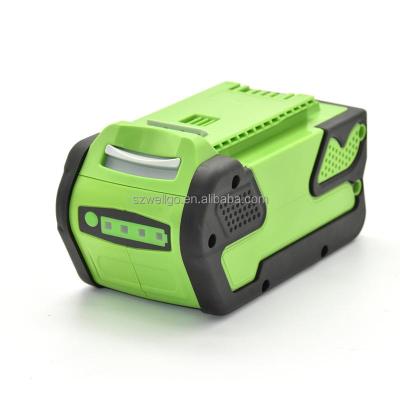 China High Power Density 6ah Power Drills Charger Cordless DIY Tools Stick Multi Greenworks 40v Li-ion Warrior Replacement Battery for sale