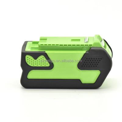 China High Power Density 40V 40v 4 Ion Rechargeable Lithium Ion Replacement Oh Cordless Replace Batteries From Greenworks for sale