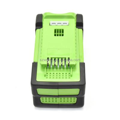 China High Power Density Cordless Lithium Ion Impact Tool Rechargeable Battery 40v 2.5ah Lawn Mower Drills Crimping Battery Greenworks for sale