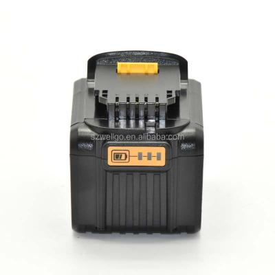 China High Quality High Energy Density 6000mah 9000mah Rechargeable Battery Tools Cordless Drill 18v Lithium Power Tool Battery For Dewalt for sale