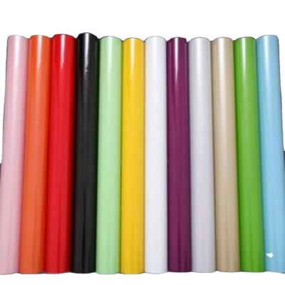 China Water Resistant / Flame Retardant Decorative Colored PVC Plastic Film Roll For Drum Wrap for sale