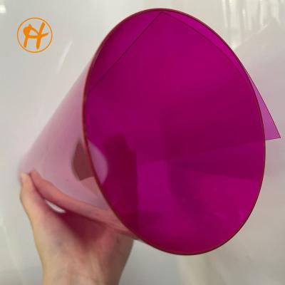 China Eco - Friendly Rigid Transparent PET Clear Plastic RPET Sheets Roll for sale