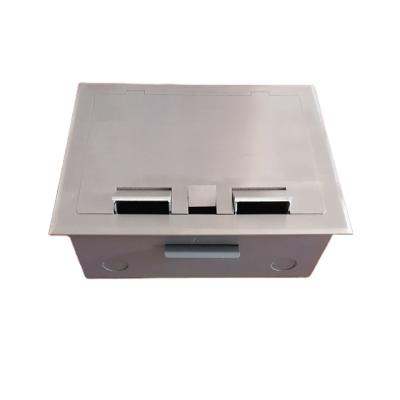 China Industrial iGERCN brand surface design stainless steel floor outlet outlet with 4gang 86 style panel outlet for sale