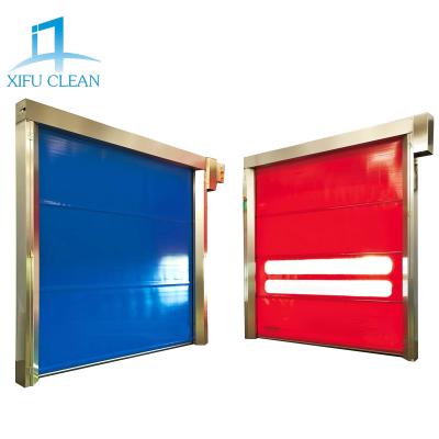 China Windproof Automatic Speed ​​Door Roll Up Contemporary High Speed ​​Rolling Door for sale