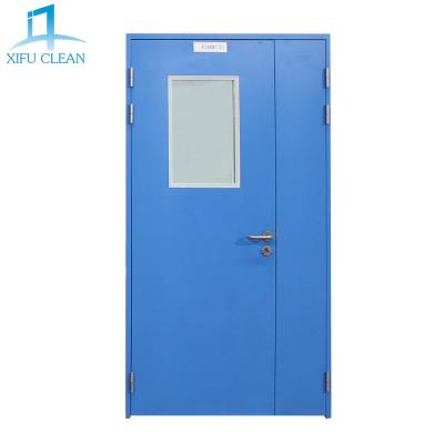 China Factory Service Durable Stainless Steel Color Plate Double Leaf Uneven Door Customized Door for sale