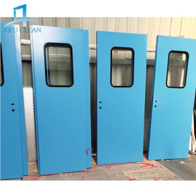 China Long Service Life Manufacturer Customized Door Hospital Ward Door Durable Powder Coated Single Swing Door for sale