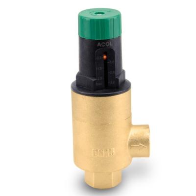 China Automatically Modern Brass Regulating Water Pressure Relief Fill Valve for sale