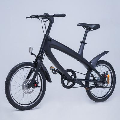 China 20 Inch Aluminum Electric Bicycle Men And Women Small Battery Car Lithium Battery Power Assisted Smart elektryczny Rower for sale