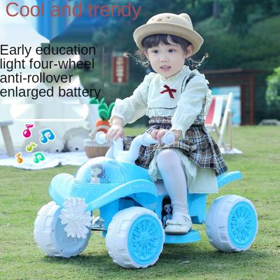 China Ride on Toy Ice and snow beierjia toy beach four-wheel neutral remote control baby boy electric stroller juguete De control pink for sale