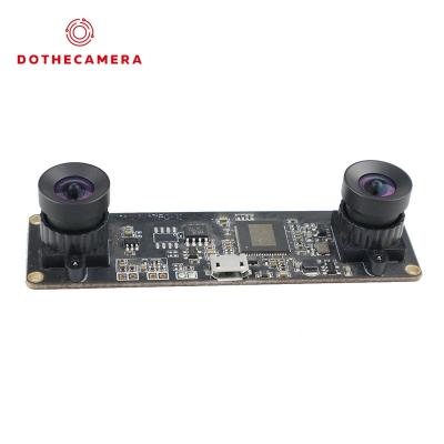 China Colorful Lens Synchronized (Both Lens) 2mp Dual Camera Module For 3D VR Application for sale