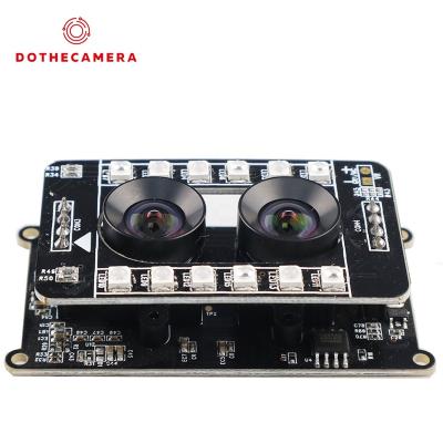 China Dual 2mp HM2131 Lens Camera Module 1pc USB Slot Monochrome And Colorful Output With 850nm IR Light Monochrome And Colorful for sale