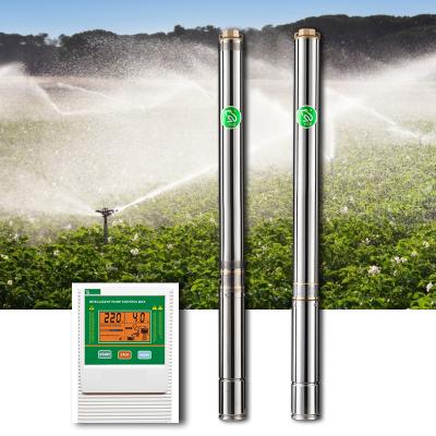 Китай Latest Design Irrigation And Agriculture Solar Submersible Deep Well Pump Borehole Submersible Pumps продается