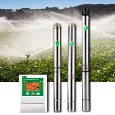 China 2021 hot sale amazon irrigation and agriculture frog submersible pumps 4 inch submersible pump deep well pump 2hp submersible for sale