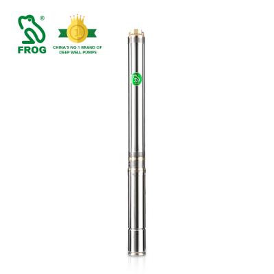 China Best price 220v 50hz single phase irrigation and agriculture 3 inch water deep irrigation electric submersible well pump manufacturer à venda