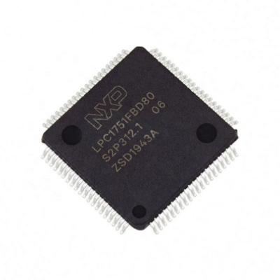 China - LPC1751FBD80 Microcontroller Electronic Components Integrated Circuits LQFP80 MCU LPC1751FBD80 for sale