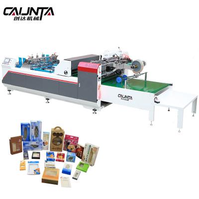 China food & Beverage Plant G-1100S Fully Automatic High-speed Window Splicing Machine Bonding Flat Window for sale