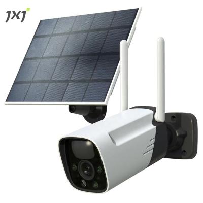 China Human Motion Tracking Full Color Solar Large Capacity Built-in Battery JXJ MP 3 MP Megapixel HD PIR IP 3 Indoor Outdoor CCTV Network Camera for sale