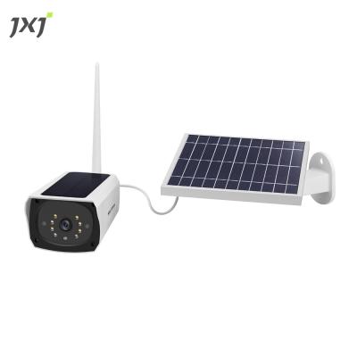 China NIGHT VISION JXJ Protect CMOS IR Night Vision 1080P Home CCTV Colorful Solar Powered IP Camhi Wifi Wireless Outdoor Weather Security Camera for sale