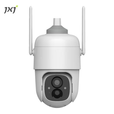 China NIGHT VISION JXJ Intelligent Pir AI Pan & Tilt 9000 mAh IP65 Outside Use 2Mp Battery Operated Wireless Security Spy Camera for sale