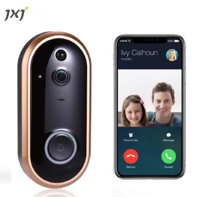 China JXJ OEM ODM 1080p HD Resolution Super Low Power Door Bell No Network Wired Smart Security Doorbell Cameras 2021 FA01 for sale