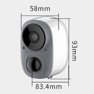 China Human Motion Tracking JXJ Outdoor PIR Low Consumption 1080P WIFI Wire Less Baby Camera Monitor Battery Operated Replacement For 6 Months Wireless for sale