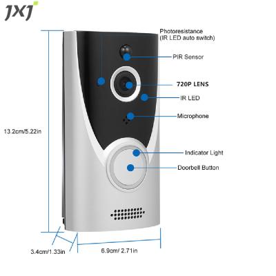 China JXJ Manufacturer 2MP HD High Quality Home Security Door Phone Doorbell Visual Camera Ring Door Bell With Monitor FA12 for sale