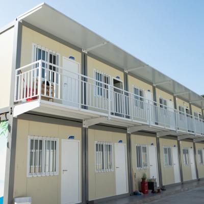 China Modern Wholesale Custom Cheap Quick Folding Flat Pack Containers Prefab Installation Houses For Construction Site for sale