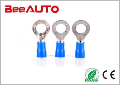 China PVC Covered Electrical Wire Connectors Crimp RV Series , Small / Mini Spade Connectors for sale