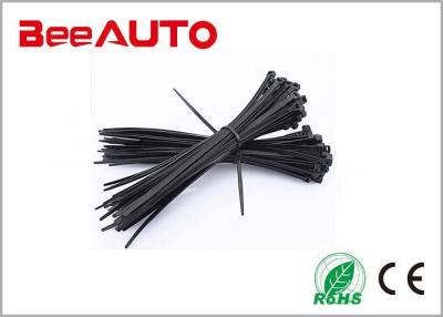 China 3.6*300mm Self-Locking Nylon Cable Ties 200Pcs/Pack Cable Zip Tie Loop Ties For Wires Tidy Black White for sale