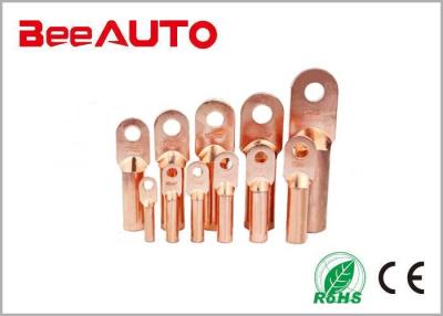 China DT Electrical Uninsulated Copper Terminal Lugs For Railway , Transportation for sale