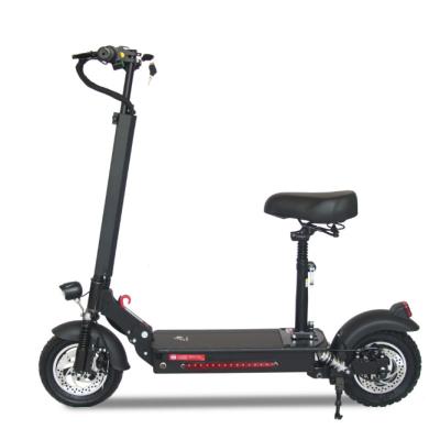 China Hot sale 48v10a/15a/18a 800w cheap unisex popular brushless TWO WHEEL SCOOTER folding with pedal for adult for sale