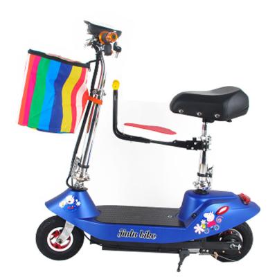 China 2021 New Metal Rise Dolphin Small Foldable Electric Scooter For Foot Pedal for sale