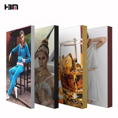 China Indoor cheap price aluminum display light box tension fabric frame aluminum lightbox advertising led fabric profile lightbox for sale