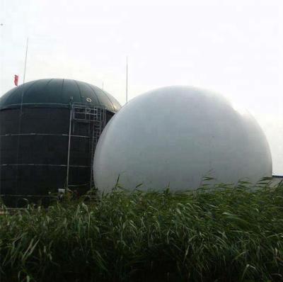 China Other Customized Industrial 100m3-10000m3 Biogas Storage / Gas Tank Cover / Gas Rack To Biogas Plant for sale